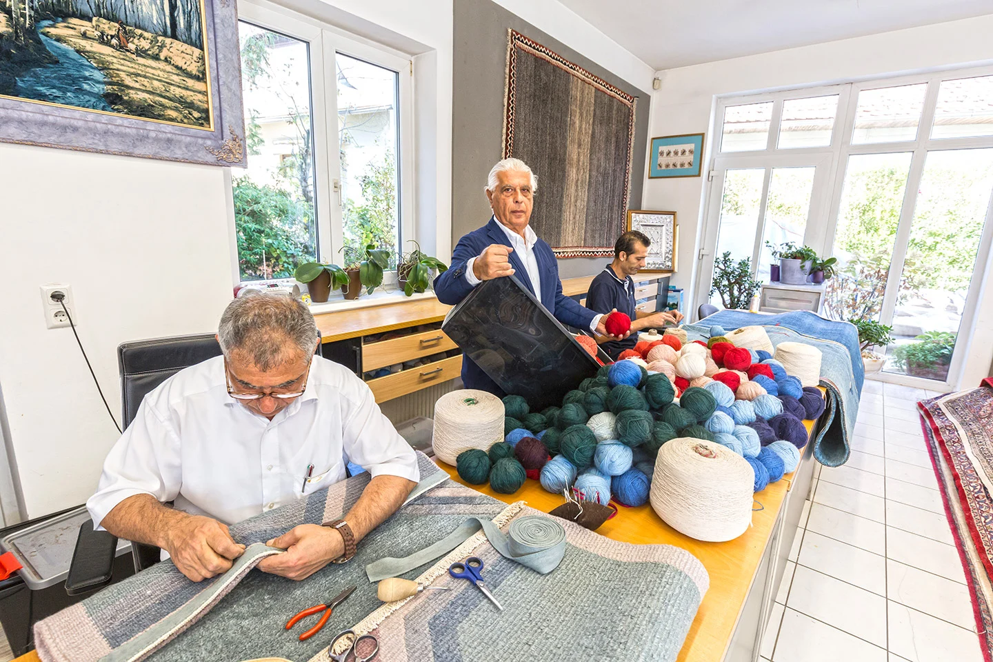 Teppichreparatur
